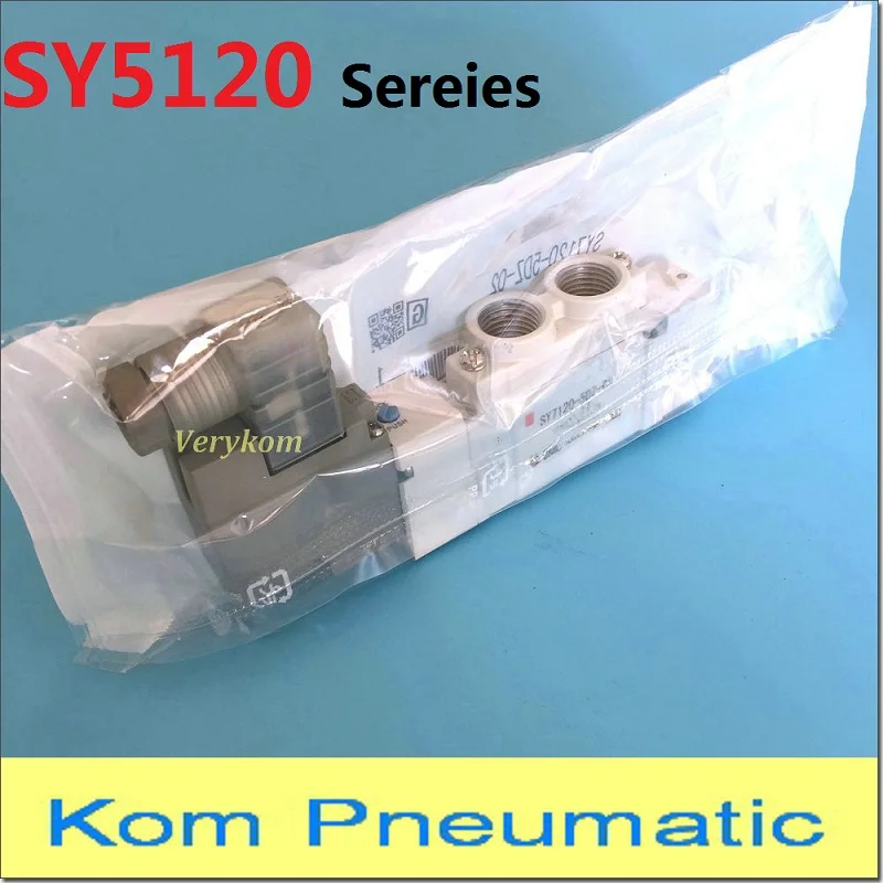 Pneumatic SY5120 Series Electromagnetic Valves SMC Solenoid Valve SY5120-5LZD/DZD/DZ/01/02/M5/C4/C6/C8 DC24V AC220V 24V 220V