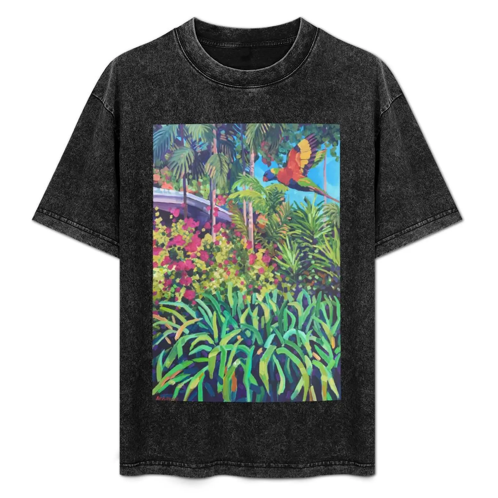 

Home to Paradise T-Shirt blanks cute tops Luxury man blue archive mens cotton t shirts