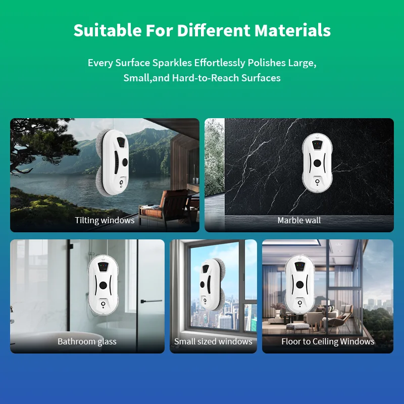 Robot wndow ventanas langou robot limpiador de ventanas