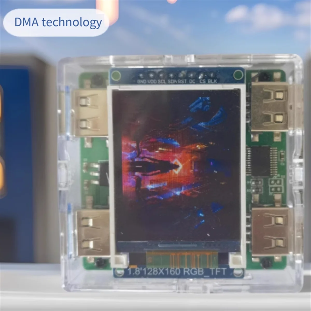 【24 ساعة-البيع!】{لوحة مفاتيح وماوس شبكة KMbox Net الجديدة AI/DMA محول USB لوحدة تحكم مزدوجة آلة واحدة