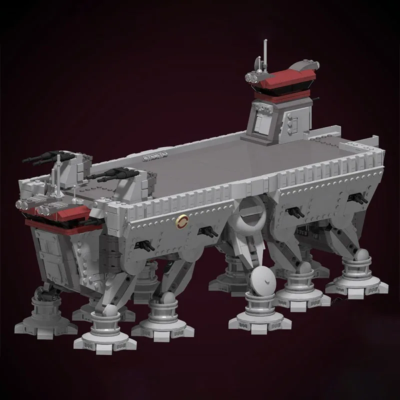 

3141PCS Star Battle All Terrain Landing Platform (AT-LP) Moc Collector's Edition Building Blocks | Learning & Display Toys Gift