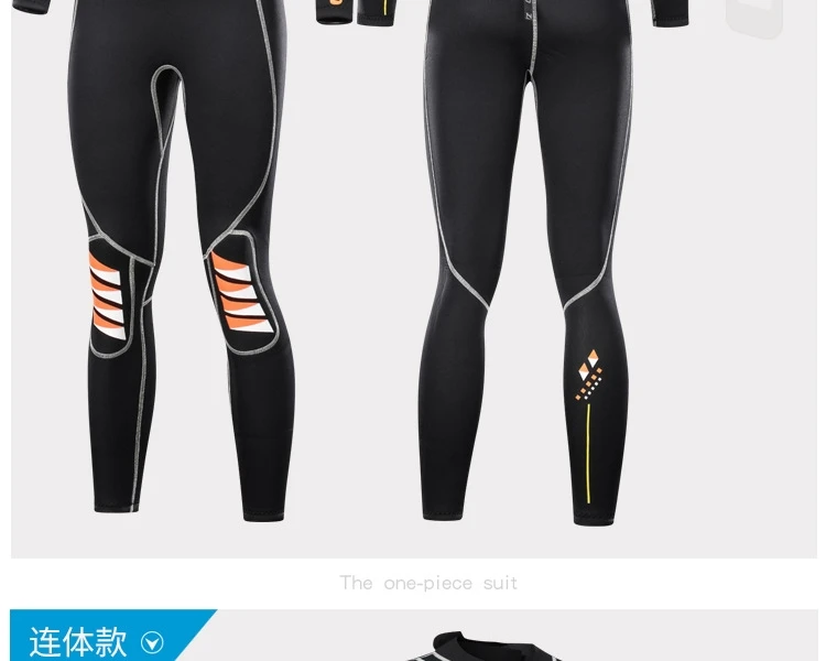 3MM Neopren Neoprenanzug Männer Frauen Surf Tauchen Anzug Ausrüstung Unterwasser Angeln Speerfischen Kitesurfen Bademode Neoprenanzug – Detail 16