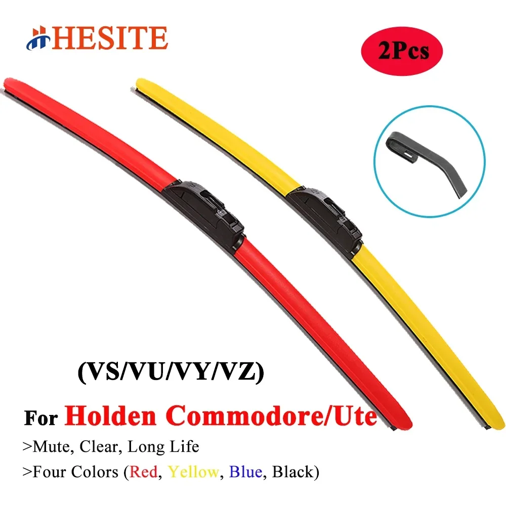 

HESITE Colorful Windshield Wiper Blades for Holden Commodore Ute VS VU VY VZ 1997 1998 1999 2000 2002 2003 2004 2005 2006 2007