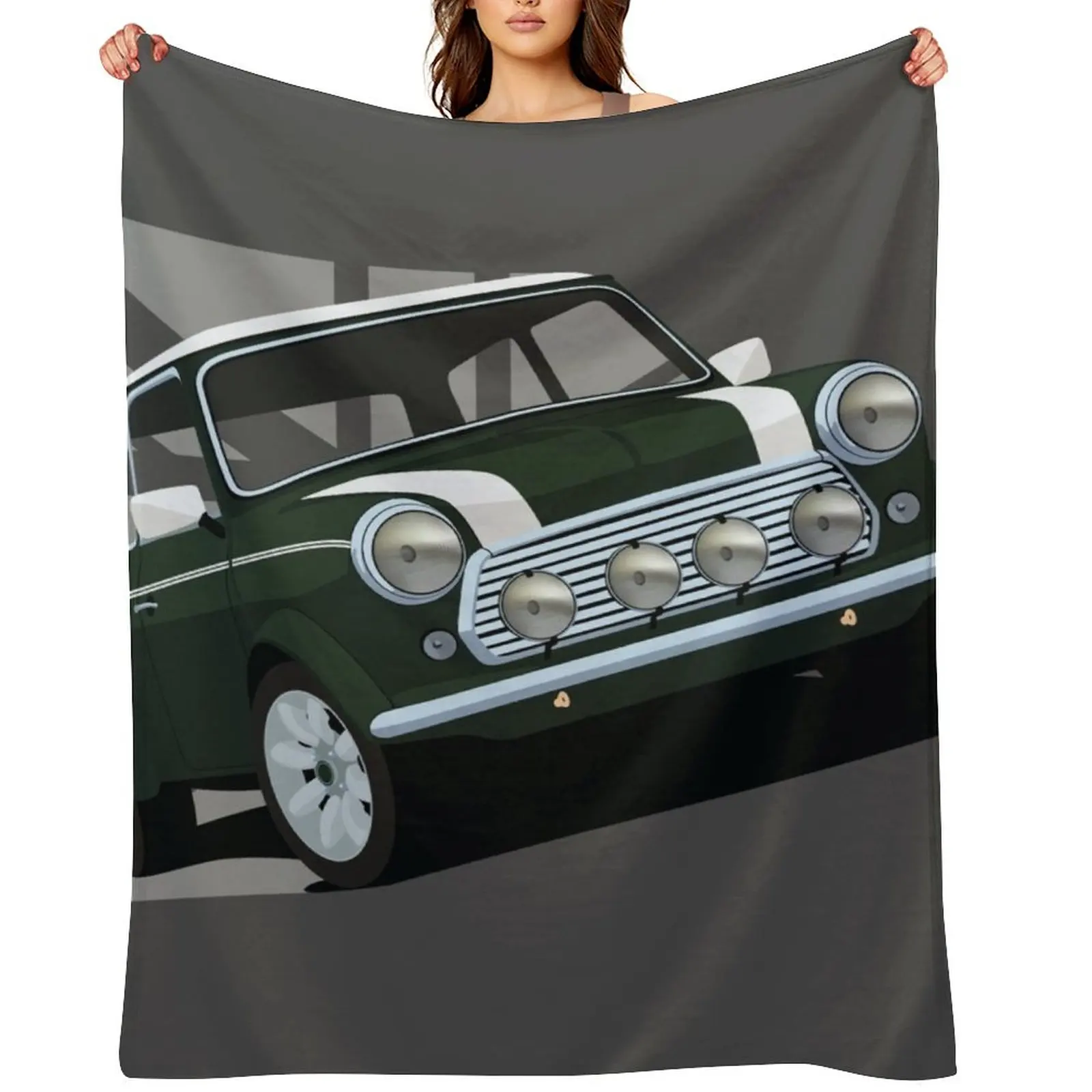 

Rover Mini Throw Blanket Luxury warm for winter Custom Beach Blankets