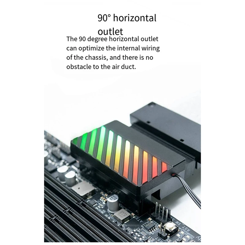 Motherboard ATX Power 24P Adapter To 90 Degree Turn Adapter 24PIN Right Angle Adapter Wiring Artifact Connector