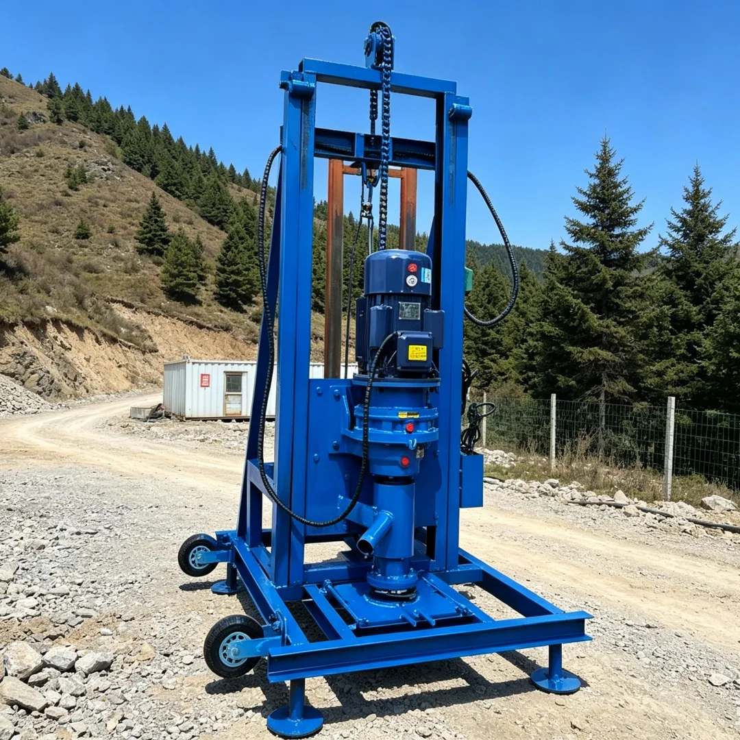 Customized Hot‑selling Small Portable Water Well Drilling Machine, Hydraulic Water Well Drilling Rig, Drilling Equipment