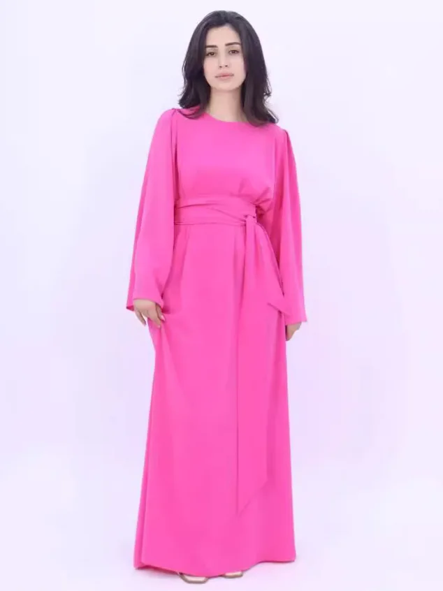 Modest Abaya for Women, Turkey Kaftan, Islamic Clothing, Muslim Hijab Dress, Femme Robe, Caftan Marocain Vestidos