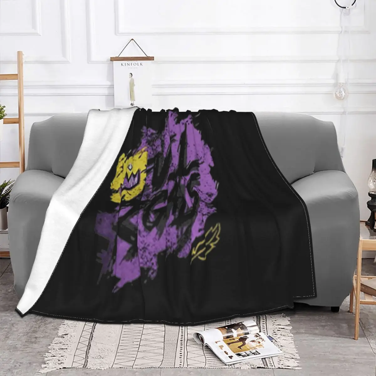 Lana Parrillas Evil Regals 2021 Famous Geek Cool Homme Graphic Letter Present Cool Great Quality Leisure Throw Blanket