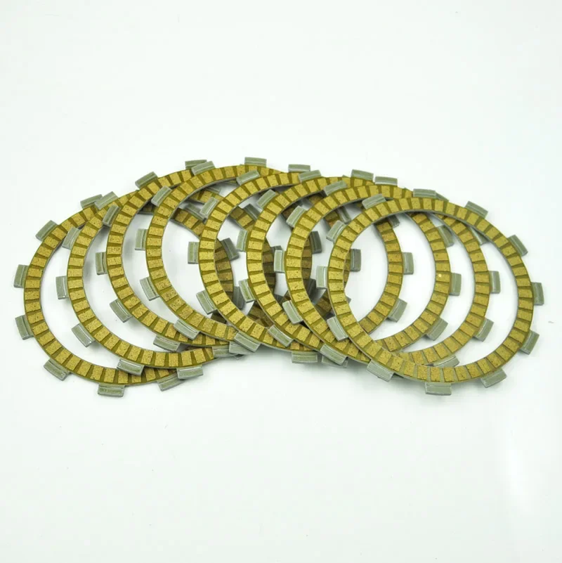 LOPOR 8 Pcs Motocycle Fibrous Clutch Discs Plates For SUZUKI RM250 88-91 94-95 RMX250 89-91 94-00 LT500R 87-90 GV700GL 1985