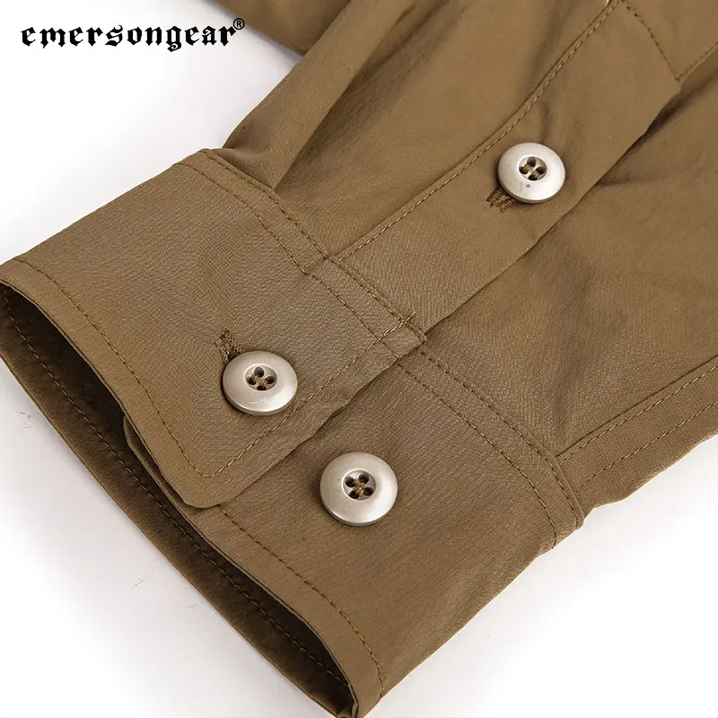 EMERSONGEAR Blue Label Tactical Triple Tech Tac-Shirt Outdoor Training Airsoft Shooting Hunting Multi Pocket Men T-shirt