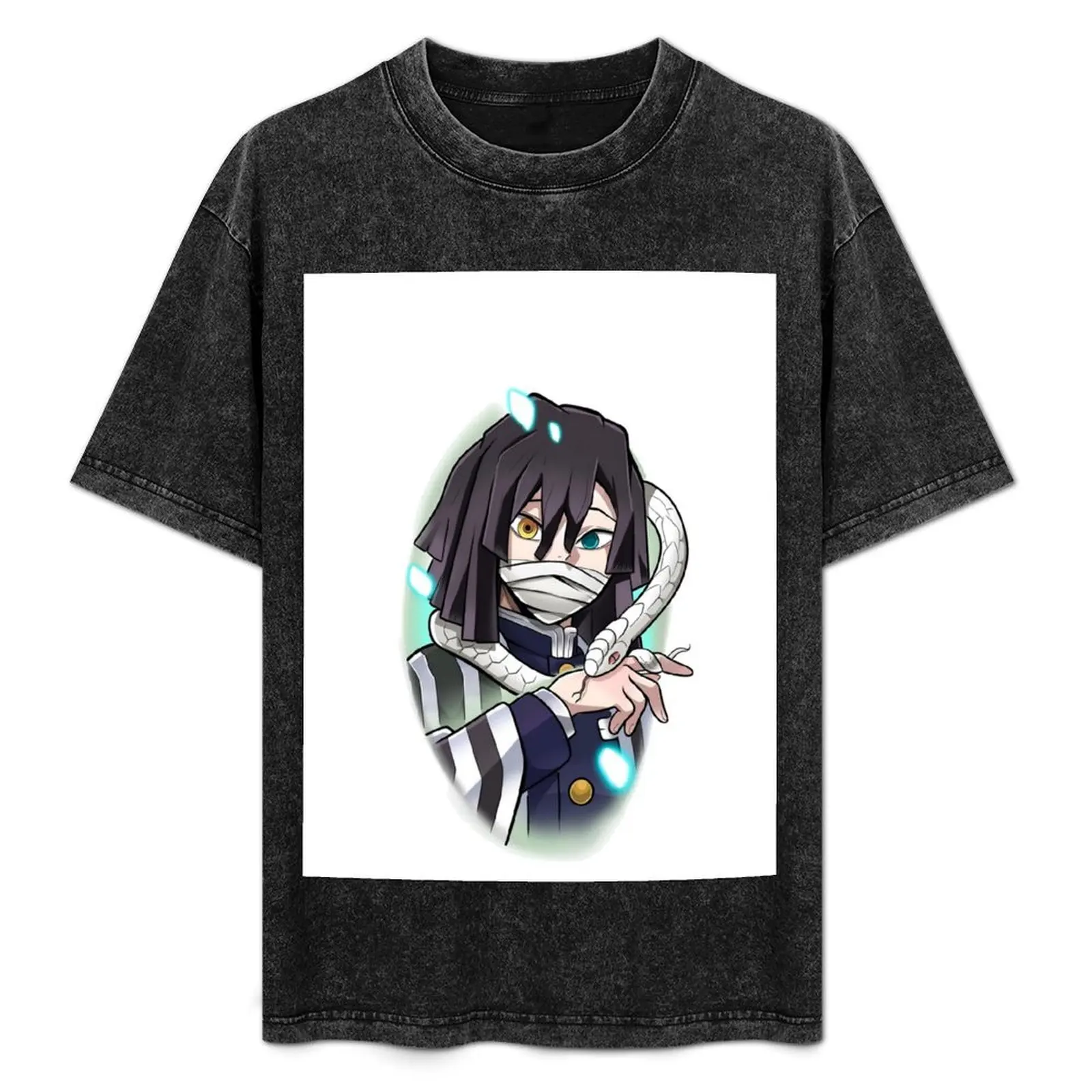 

Snake pillar T-Shirt quick-drying blanks mens graphic t-shirts anime