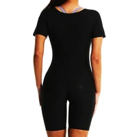 YBFDO Women High Compression Bodysuit Shapewear Fitness Girdles Sauna Sweat Suits Belly Slimming Sheath Weight Loss Body Shaper - Image 5