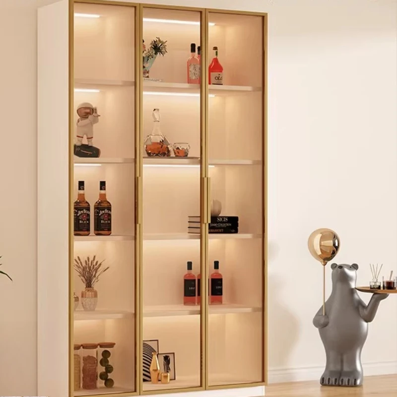 

Минималистичный винный шкаф: эстетичная атмосфера, современный акцент, изящная мебель для бара, Barschrank XY50JG