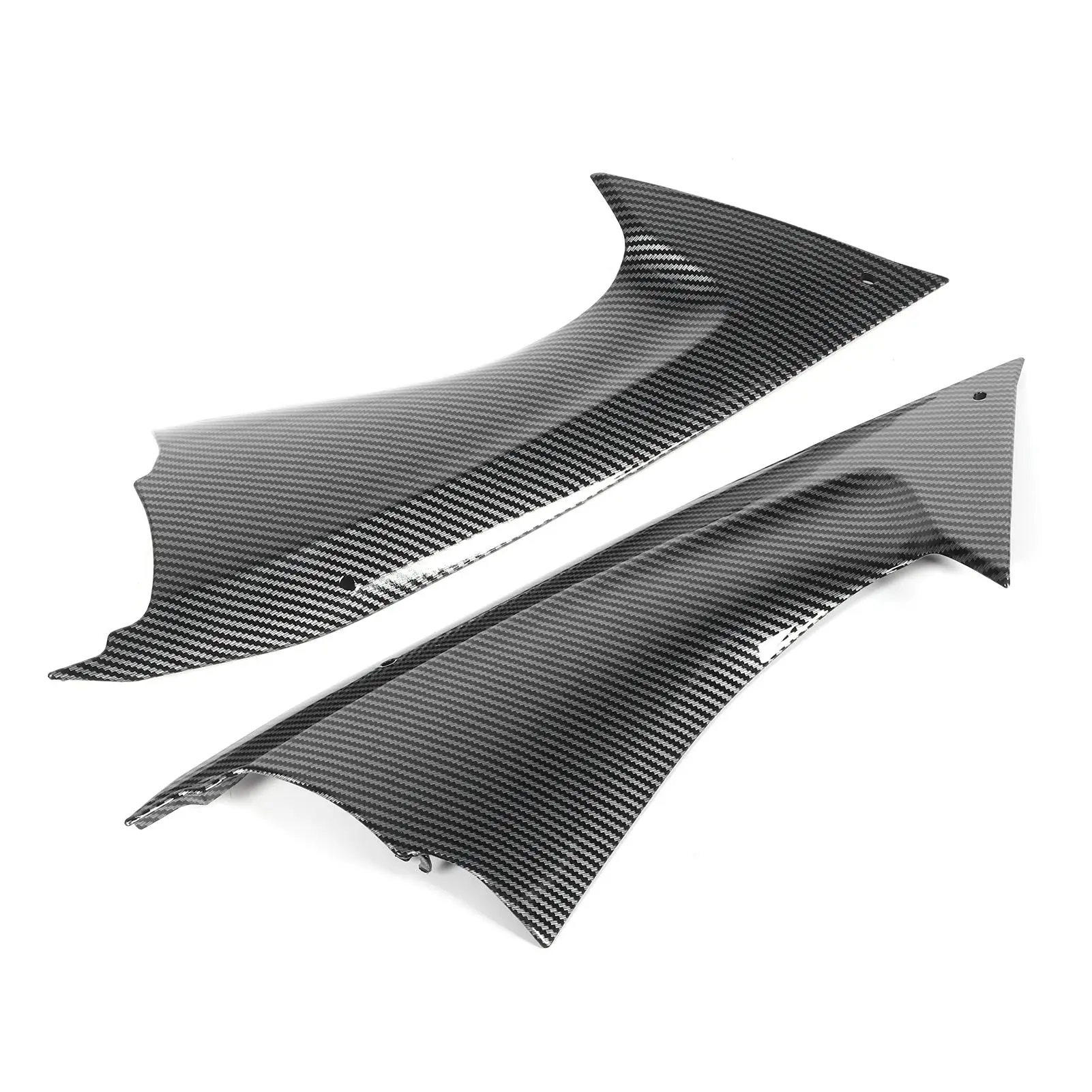 2pcs Carbon Style Side Duct Fairing Insert Part Fit for Yamaha YZF R6 2008-2016