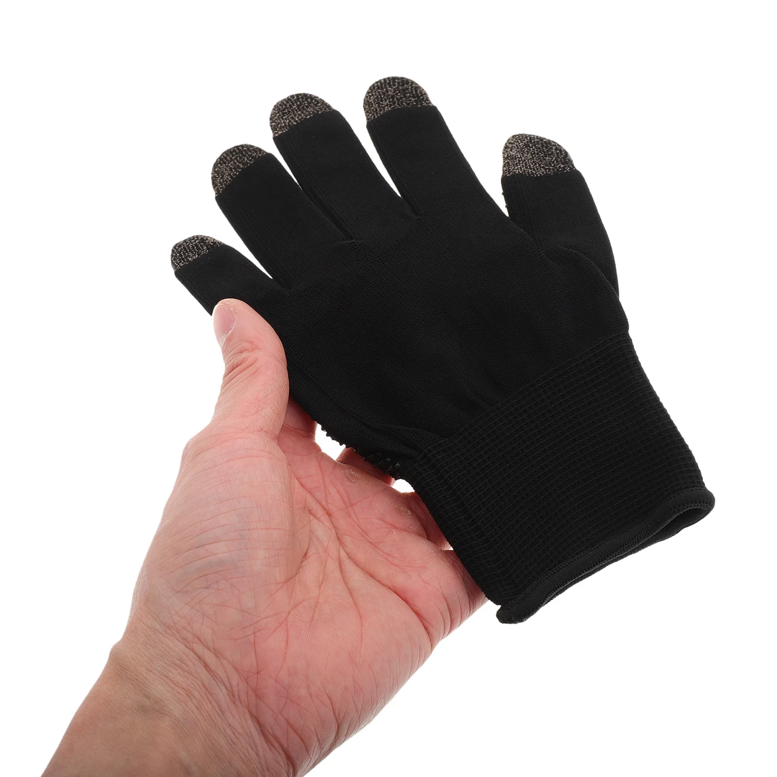 

1Pair Ultrathin Breathable Gaming Gloves Silver Finger Touch Screen for Mobile Phones Tablets Controllers