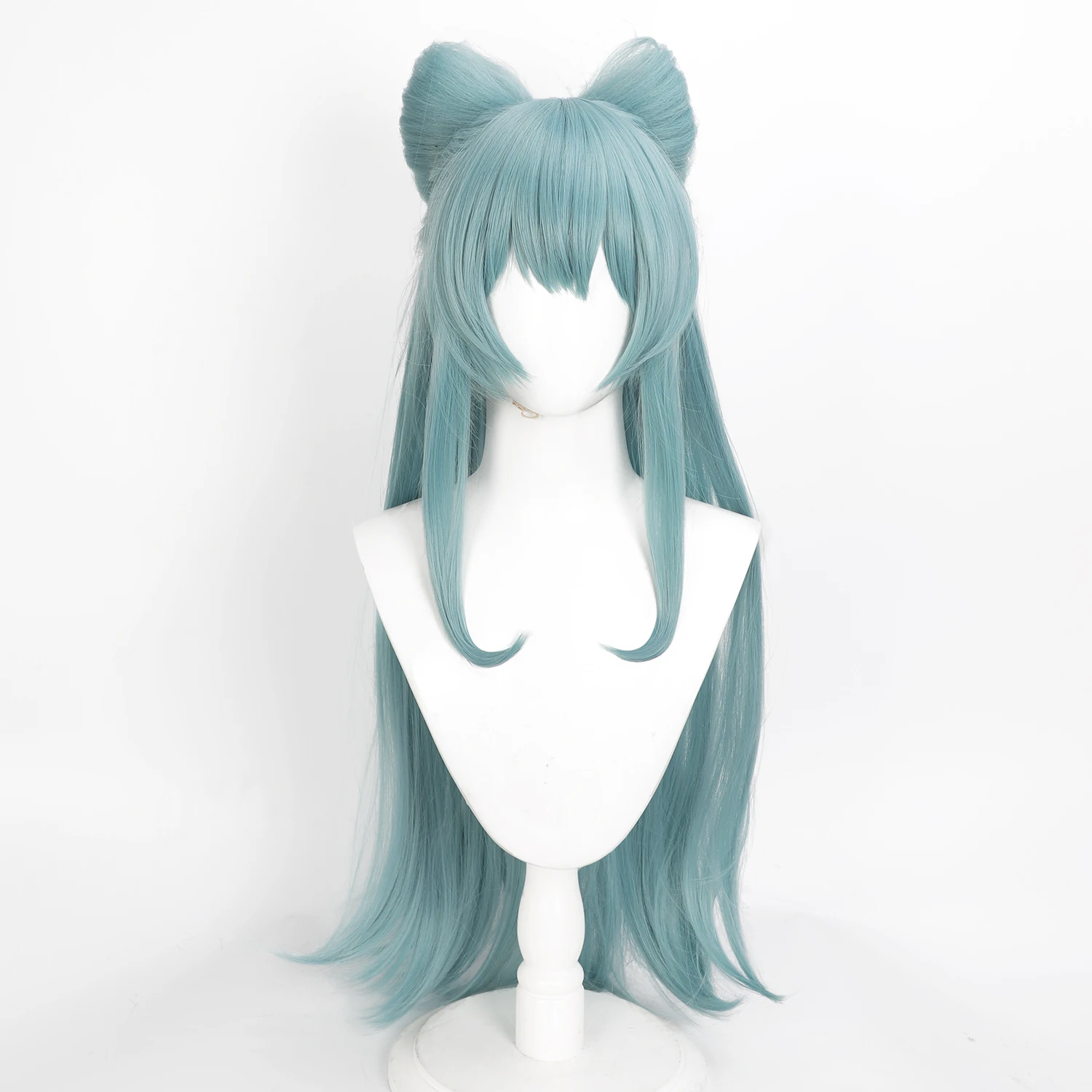 Anime Wig Yumemizuki Mizuki Cosplay Wigs Genshin Game Role-Playing Wigs Synthetic Wig with Bangs Daily School Party Halloween
