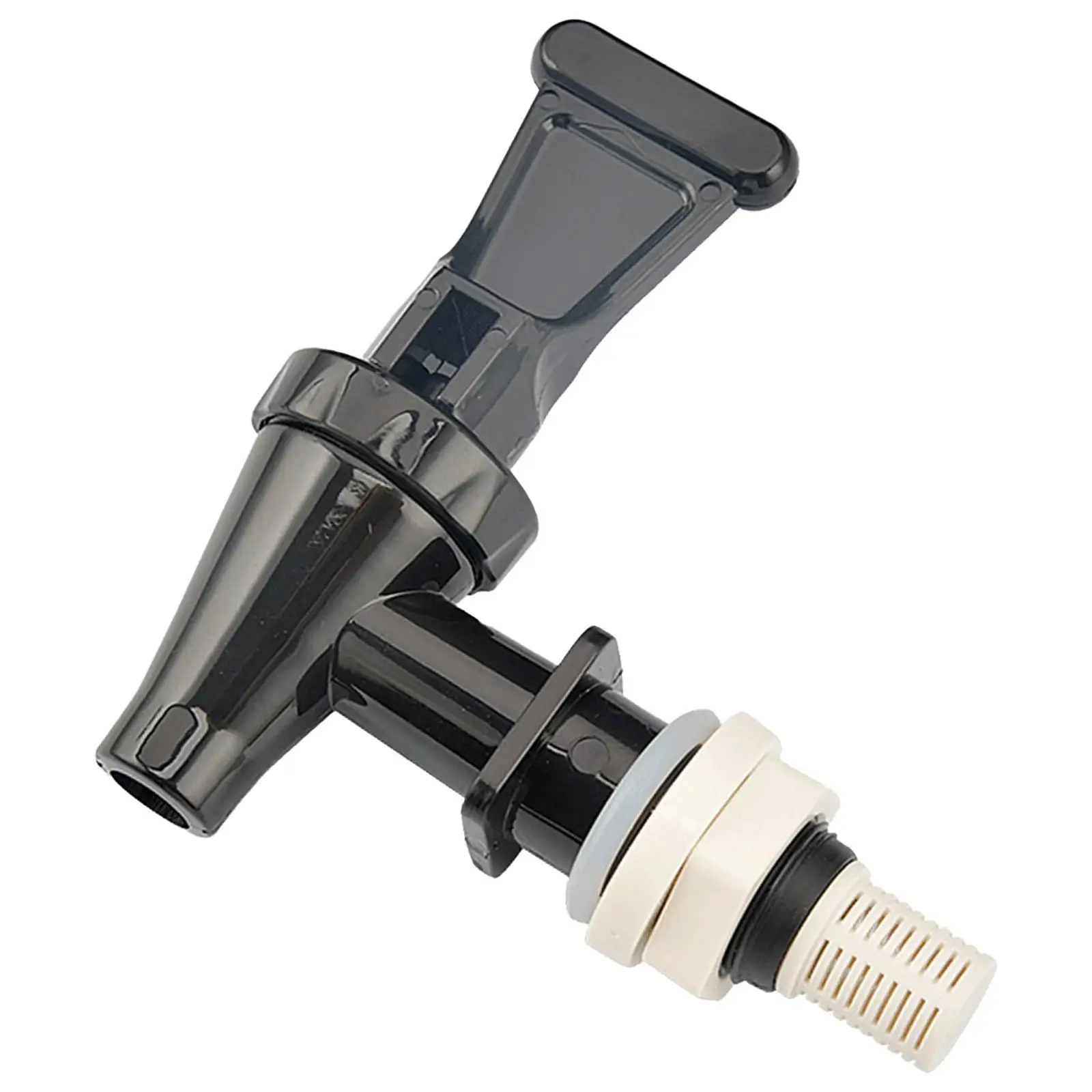 Water Dispenser Faucet Replacement Part Reusable Tap for Milk Tea Barrel Juice Bucket Leakproof Spigot Easy Push Up Lever Valve