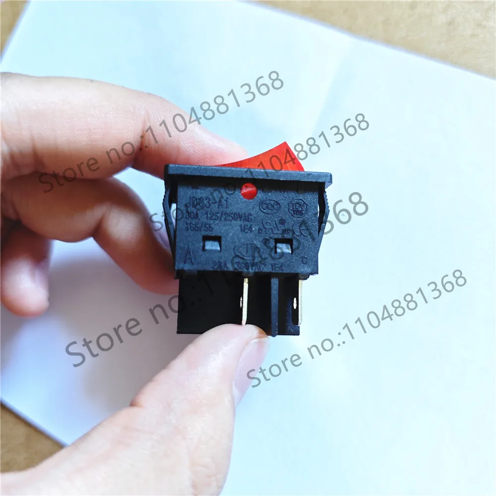 JD03-A1 16A 25A 30A Welding Machine High-power Boat Type Switch with Light High Current Silver Contact Power Supply in Stock