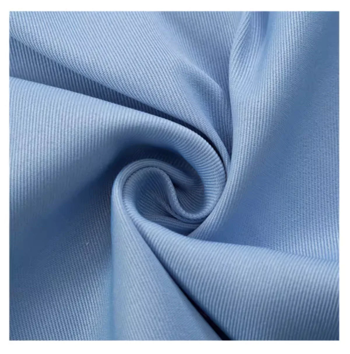 Pure Cotton Denim Fabric By The Meter for Skirts Coats Sewing Fashion Plain Thick Style Jeans Cloth  Non fading 500g/m