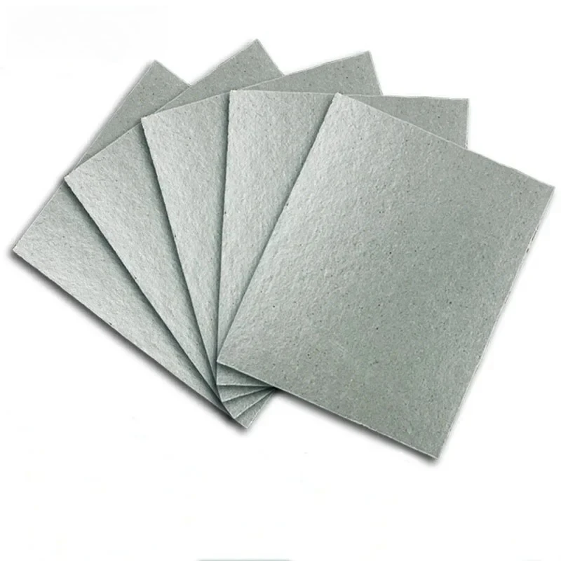 

5 pieces Microwave Mica Sheet Universal Thickened Heat Insulation Board 12 * 15cm