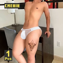 CMENIN Summer Ultra-thin Men Briefs Sexy Transparent Mesh Men's Panties Sissy Slips Gays Underwear Male Breathable Underpants