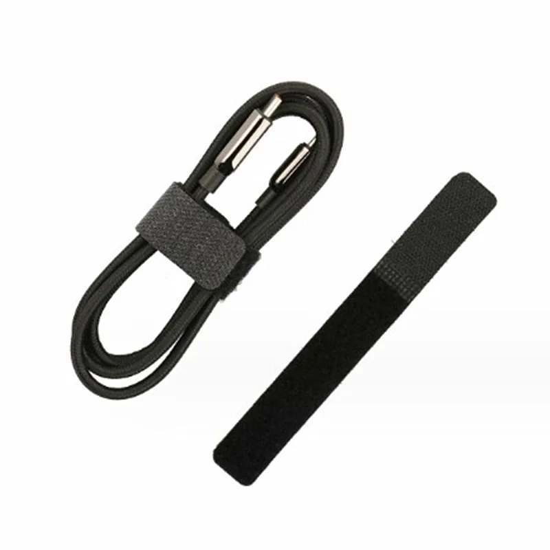 Bobinador de cables de nailon, organizador de cables, soporte para auriculares, Protector de cables de ratón, correas de bridas, 100 piezas