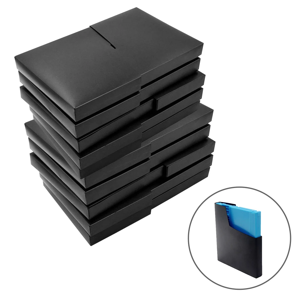 

10PCS Game Dust Cover Storage Box PP Material Protective Case Lightweight Game Protective Shell Compact Size Card Storage Case
