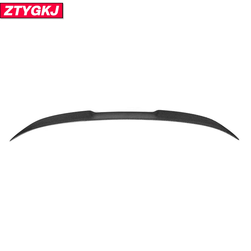 VS Styles Dry Carbon Fiber Rear Spoiler Trunk Wing Trim For BMW 2 Series G42 Tuning 2022 In