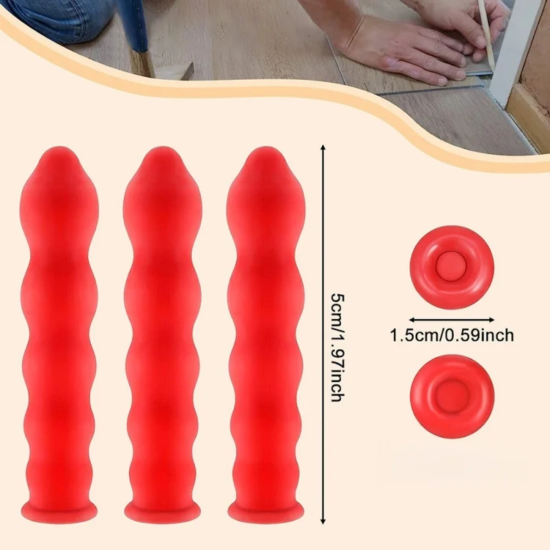 20개 코킹 캡 유리 접착제 팁 씰링 캡 레드 코킹 절약 배럴 글루 마우스 보호 커버 코킹 건 노즐 도구용