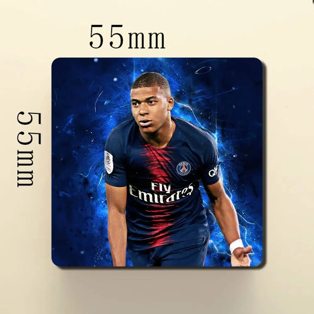 K-Kylian M-Mbappe شخصية مغناطيس الثلاجة المغناطيسي الثلاجة هدايا تذكارية للمطبخ مكتب خزانة السفر المنزل ديكو