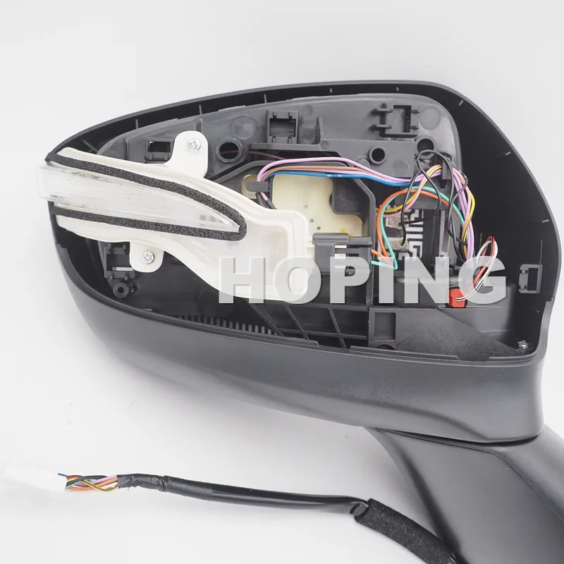 Hoping Rearview Mirror Assy For MAZDA CX5 For CX-5 2015 2016 Outer Side Mirror With Folding Heating Blind Spot Monitoring