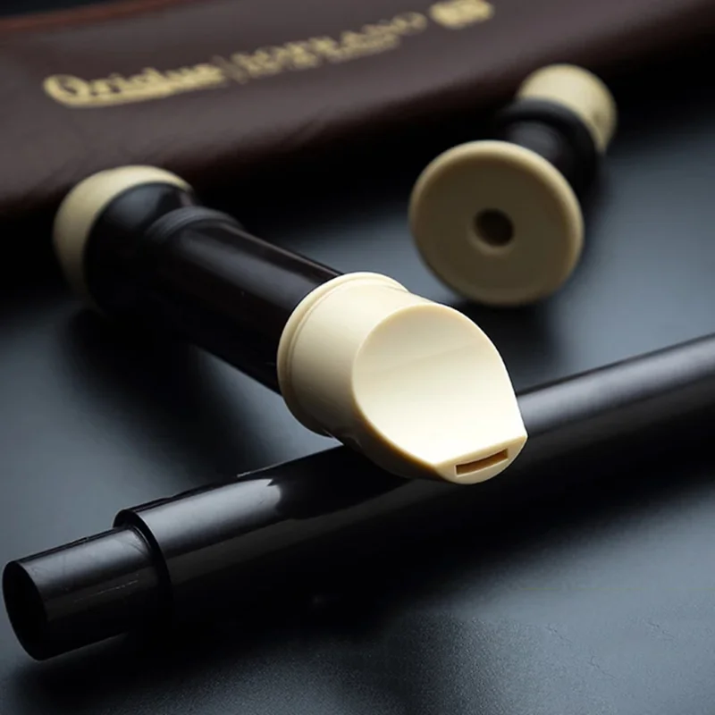 Kongsheng Clarinet Soprano C Alto F 8 Holes ABS Flute English German Style Recorder Chinese Dizi Musical Instruments Beginners