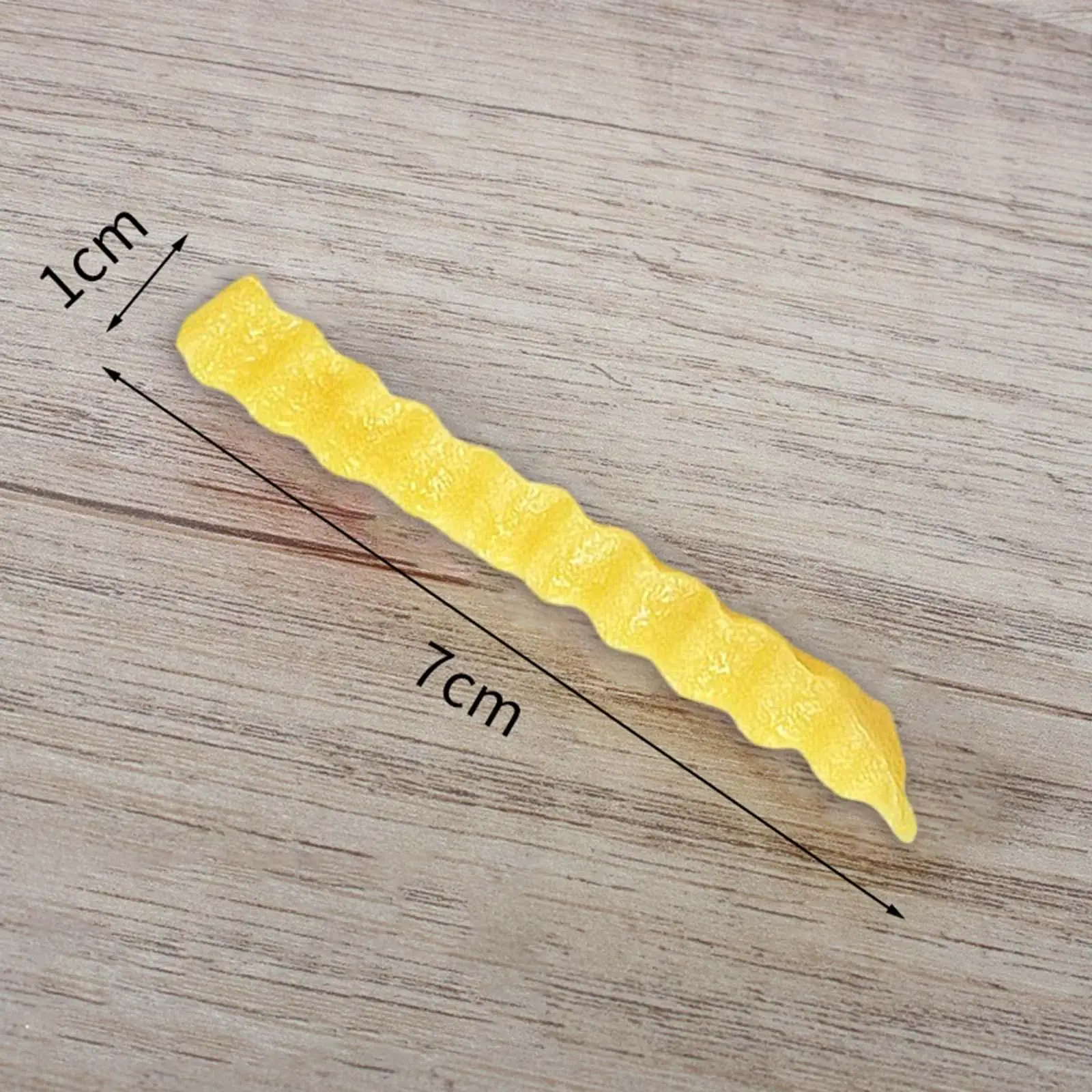 10Pcs Food Model Kids Kitchen Toys Fake Chips Wave Shape French Fries Models