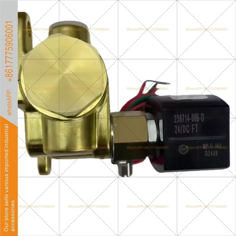 Electromagnetic valve EF8344G074MO/8344G054/072/01 brass 2-position 4-way original