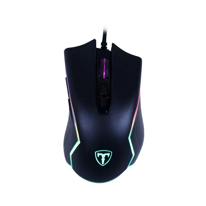 

T-DAGGER T-TGM300 Wired USB 10D 8000 DPI RGB Programmable Gaming Mouse