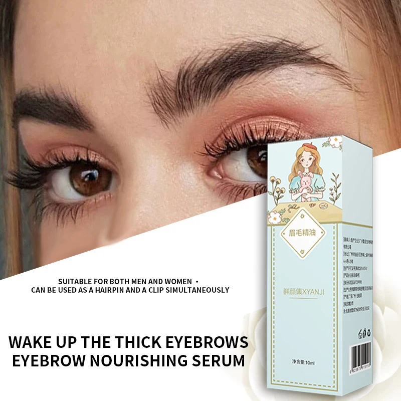 Fast Eyebrow Growth Serum Eyelash Hair Growth Anti Hairs Loss Product Prevent Baldness Fuller Thicker Lengthening Eyebrow Makeup
