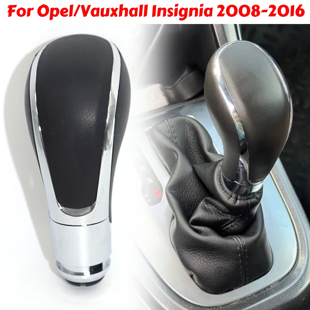 Automatic Gear Shift Knob Shifter Knob Lever Stick For Opel Vauxhall Insignia Gear Lever Handle Replacement Interior Accessories