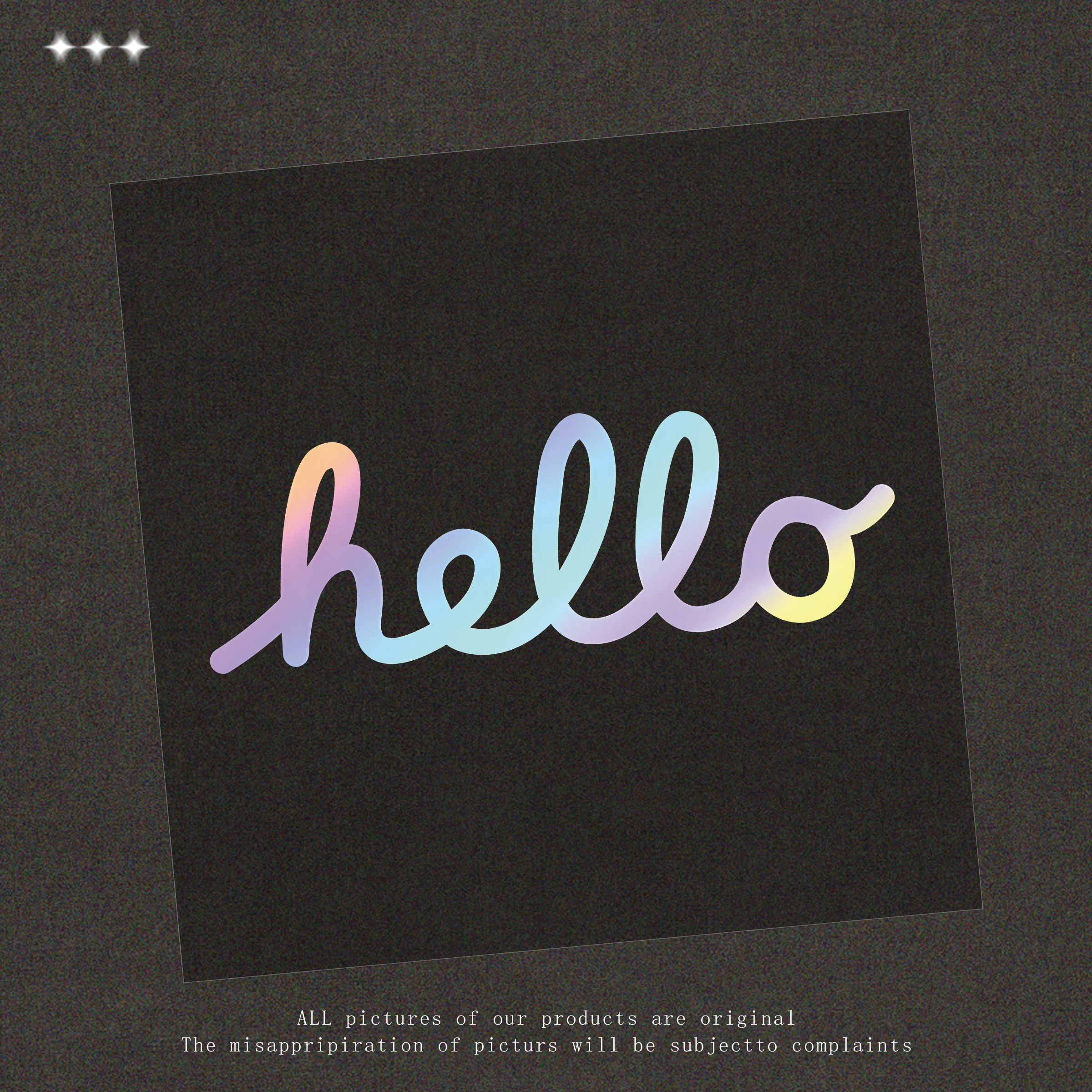 Hello Car Stickers …