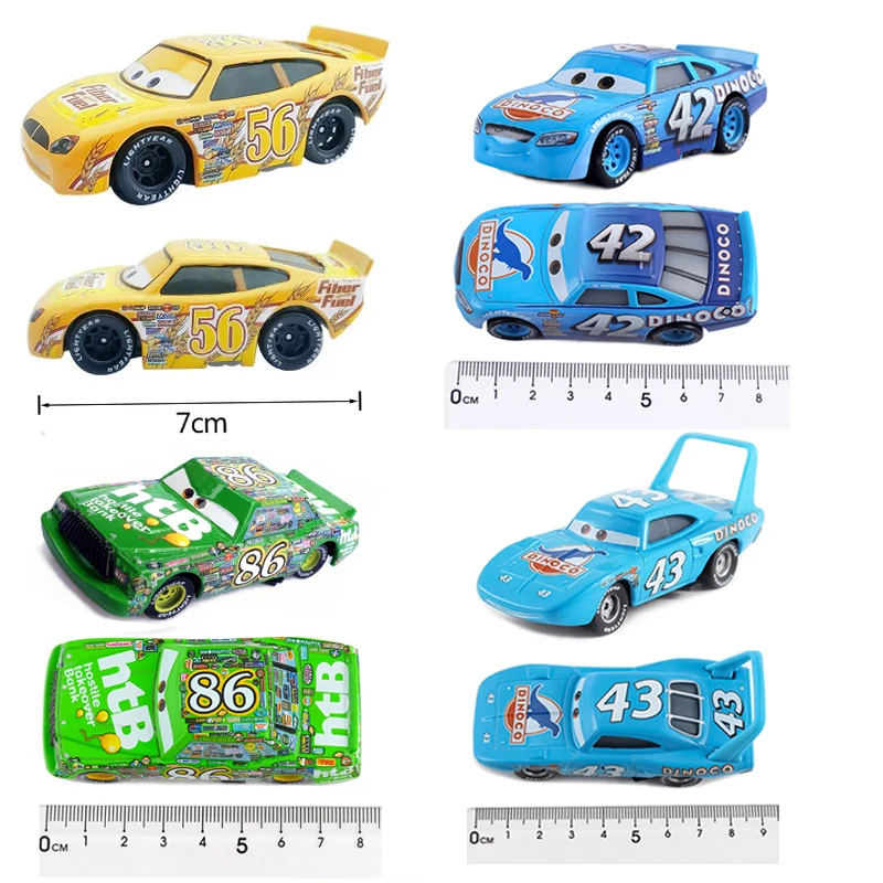 Cars 3 Pixar Cars Spielzeugauto Lightning McQueen Serie 1:55 Druckgussmodell Basisausführungen und plattierte Version Kinder-Legierungsspielzeugauto – Detail 6