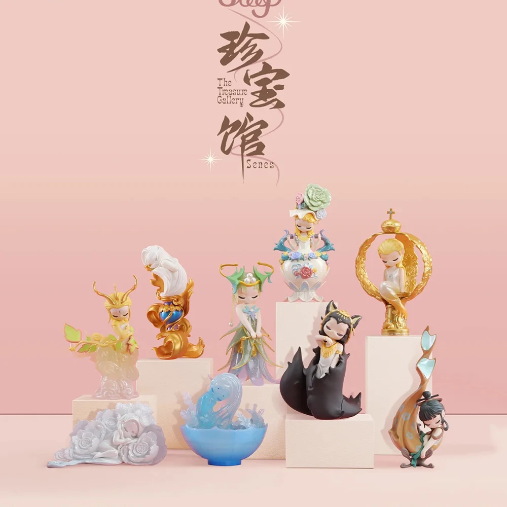 

52toys Sleep The Treasure Gallery Series Of Blind Box Hand-Made Art Toy Dolls Creative Ornaments Gift Collection