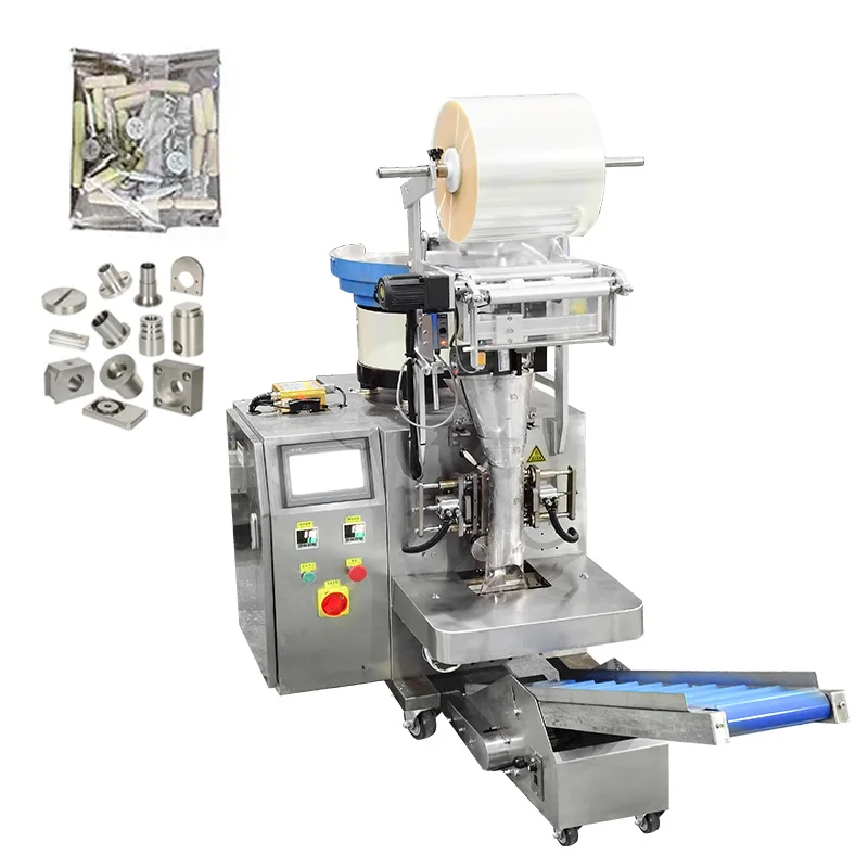 Automatic Counting Packing Machine Multi Function Nail Bolt Screw Nut Hardware Parts Bag Filling Sealing Packaging Equipment