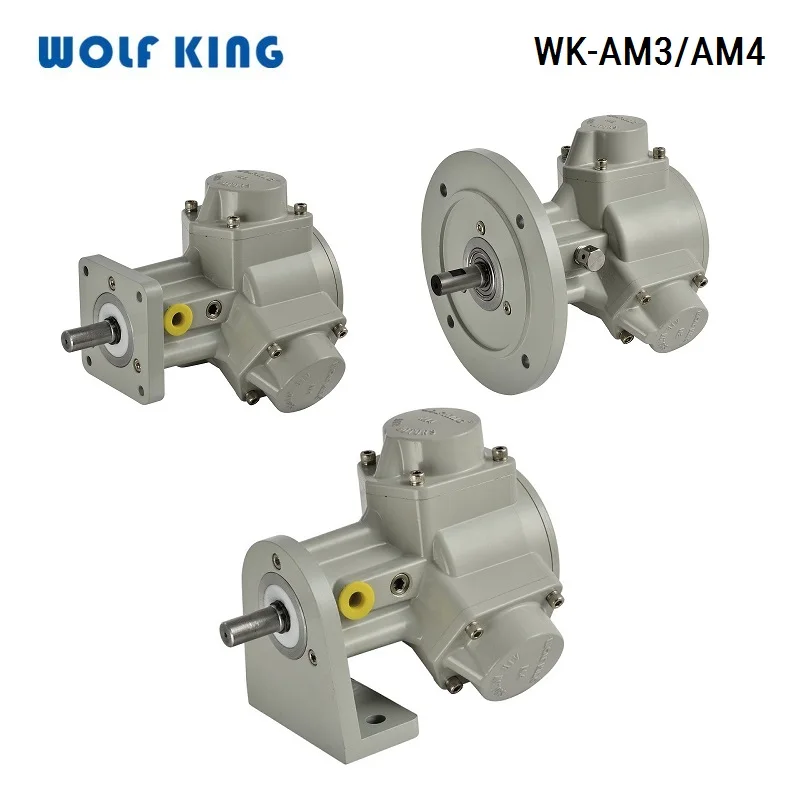 

Wolfking WK-AM3 Piston Type Pneumatic Motor,WK-AM4 Air Powered Motor Big Power Forward Motor, 0.25HP/0.33HP Pneumatic Motor