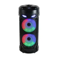 Portable Bluetooth Speaker Wireless Outdoor 3D Stereo Subwoofer Square Music Column Support U Disk TF Card FM Radio Dyplay