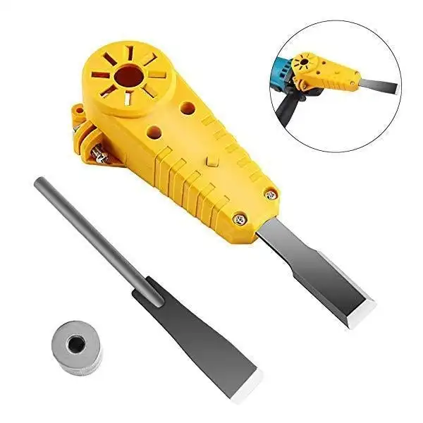 Ciseau électrique à bois, meuleuse d'angle modifiée en burin électrique, outil de travail de calcul, 1 ensemble