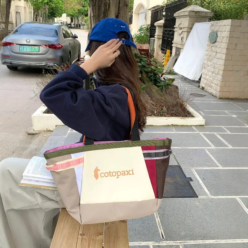 Tas Selempang Cross Coto America Alpaca Dopamine 30L Warna-warni Portabel Kapasitas Besar untuk Perjalanan Luar Ruangan