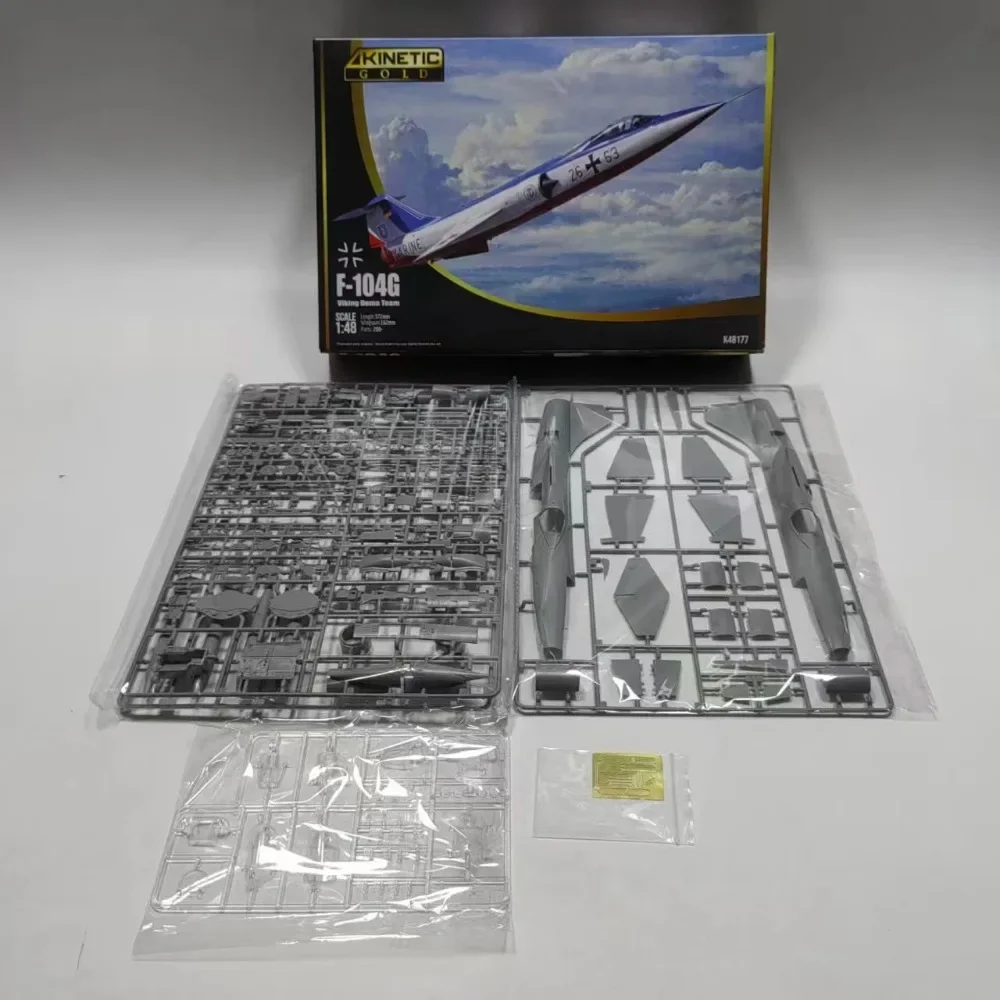 KINETIC K48177 1/48 F‑104G Viking Demo Team For Scale Model Enthusiasts Plastic Model Kit