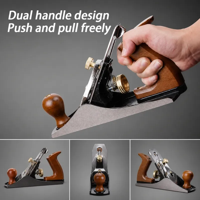 Woodworking Hand Planer Manual Wood Tool Edge Trimming Chamfering Machine Carpenter Plane for Luban Style Smoothing Shaving