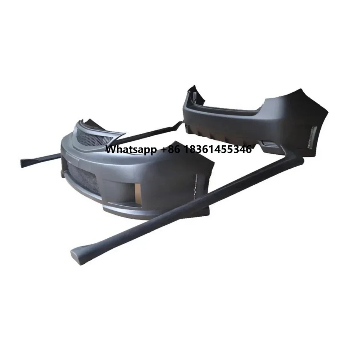 

Pu Body Kit Front Rear Bumper Assembly for Impreza 10th WRX 2.0R SYMS style convert Side skirt Auto Accessories