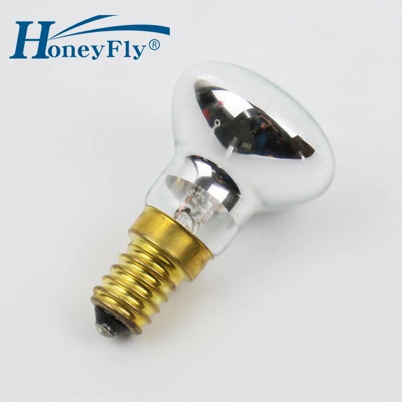 

Лампа накаливания HoneyFly Lava Lamp R39 220V25W E14, точечная лампа нагрева, аксессуары для лавовой лампы