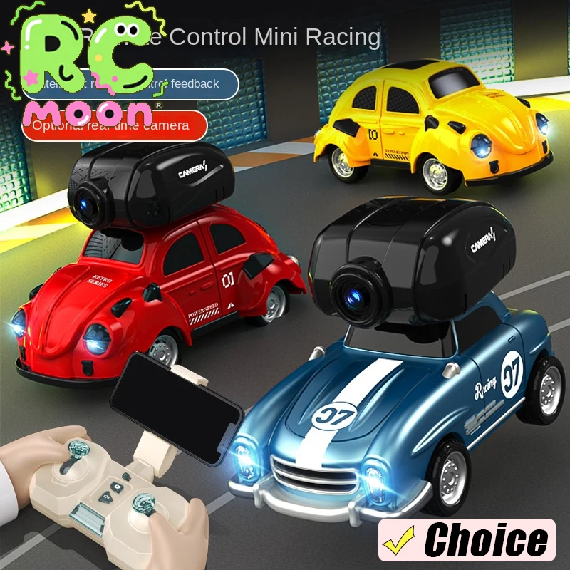 

4-way Remote Control Car Mini With Light And Music Wireless WIth Charging Port Sturdy Multifunctional Electric Car